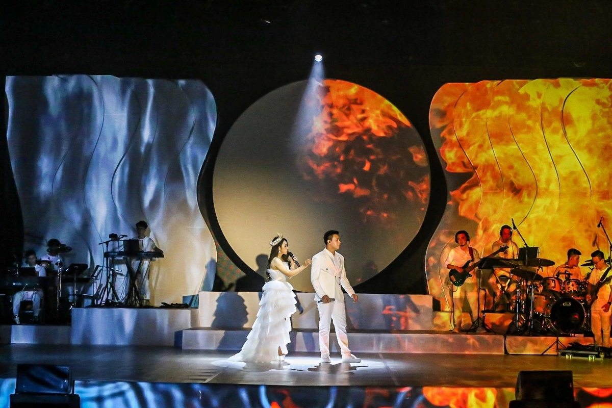 Hình ảnh trong chương trình nghệ thuật Thanh âm